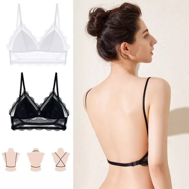 Soutien-gorge en dentelle Bras arrière bas Sous-vêtements sans couture