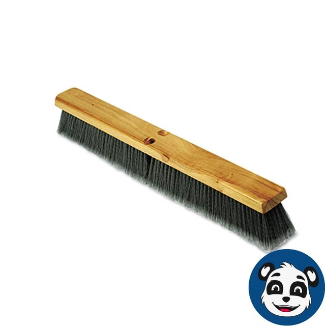 Boardwalk BWK20424 -Floor Brush Head - 3" Gray Flagged Polypropylene - 24"
