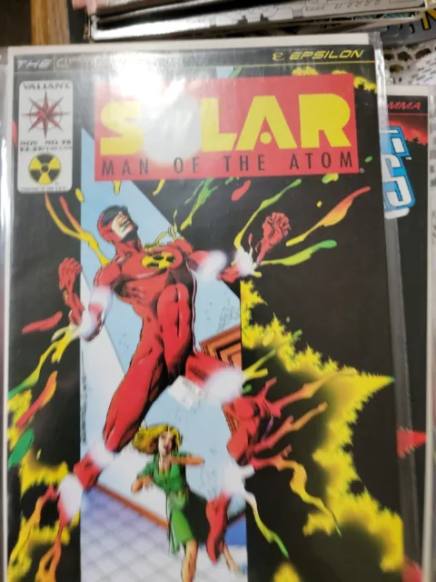 Solar Man Of The Atom Valiant #38 (1994)  Modern Age Comic, Boarded