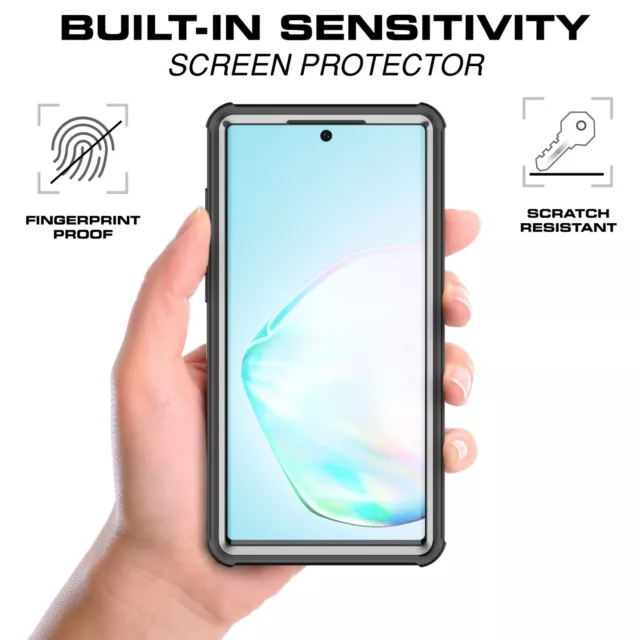 For Samsung Galaxy Note10 / 10+ Plus Case Shockproof Waterproof Screen Protector 2