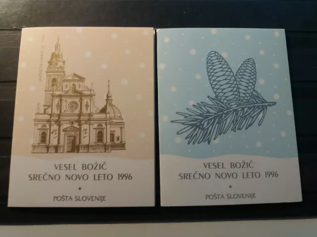 Slovenia Stamps Booklet 1996 Christmas. MNH