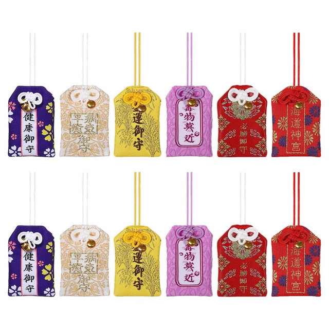 12 Pcs Segensbeutel Zum Aufhängen Glückstüte Halskette Medaillon Fein