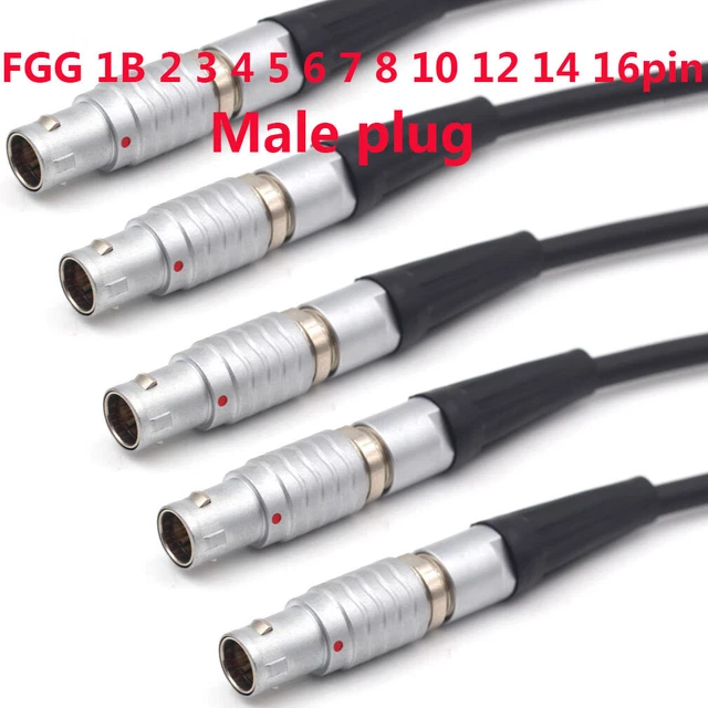 1Set FGG.1B.302-16 pin push-pull socket aviation connector for audio equipment