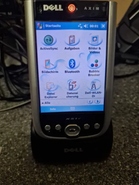 Dell Axim X51v Pocket PC PDA X51 Windows Mobile 3