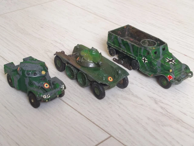 Dinky Toys 80A F – Panhard EBR – Char Automitrailleuse 1/43 – Zamac