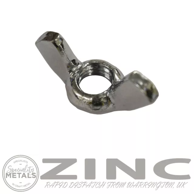 M8 (8mm) Zinc Plated Wing Nuts Butterfly Nut for Bolts & Screws | UK Supply