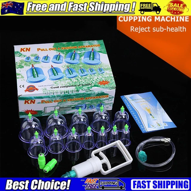 Vacuum Cupping Cups Anti Cellulite Body Massager Vacuum Cupping Set Health Care