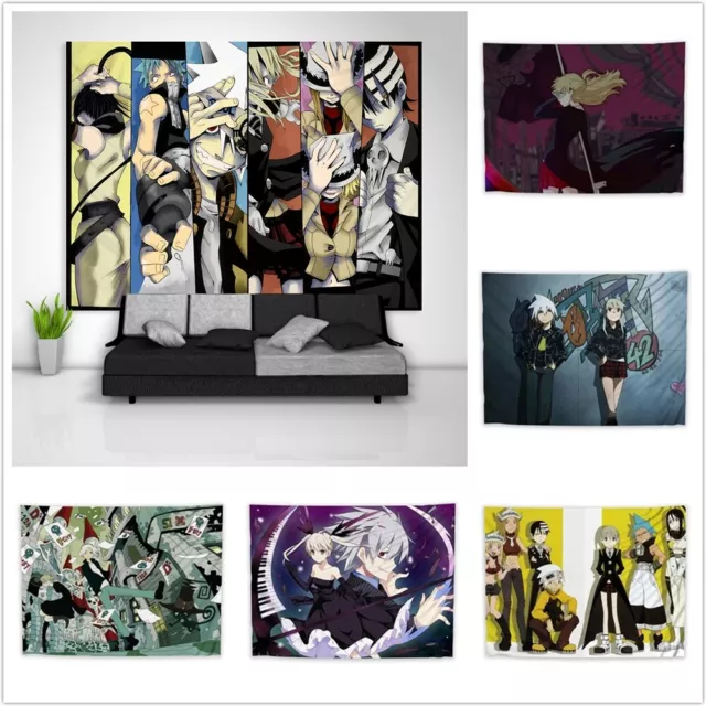 Soul Eater Wandteppich Kunst Wandbehang Bettdecke Poster