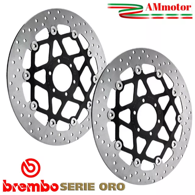 Dischi Freno Brembo Kawasaki Z 1000 Sx Abs 2018 Anteriori Moto Flottanti Coppia