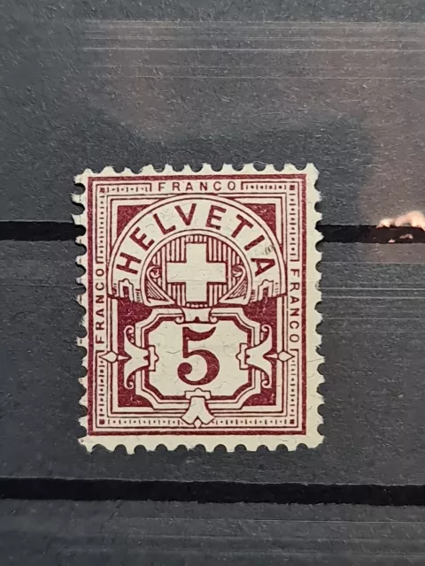 Helvetia Klassik Schweiz Postfrisch Selten Briefmarke stamp Nachlass