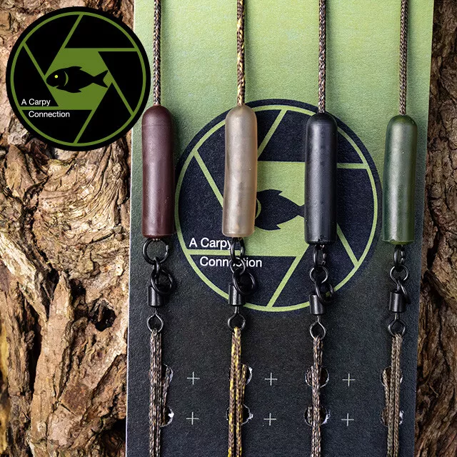 Solid Bag Carp Leaders Inline Drop Off Lead Free  A Carpy Connection