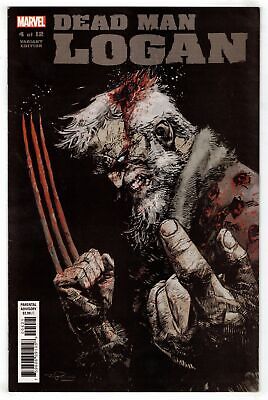 Dead Man Logan #4 1:25 Gerardo Zaffino Variant Marvel 2019 X-Men Wolverine VF/NM