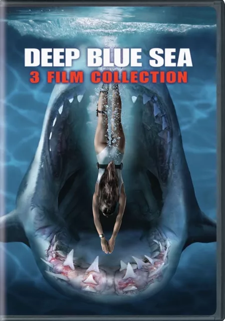 Deep Blue Sea 3-film Collection DVD Saffron Burrows NEW