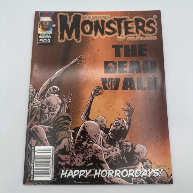 #253 Famous Monsters of Filmland (DEC 2010) Walking Dead (color) Charlie Ldlard