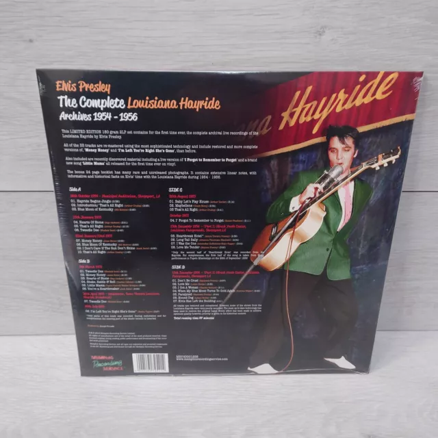 Elvis Presley Complete Louisiana Hayride Archives 1954-56 Memphis Recording 2016 2