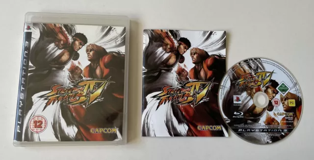 Street Fighter IV / 4 Sony PlayStation 3 PS3 Complete PAL Capcom