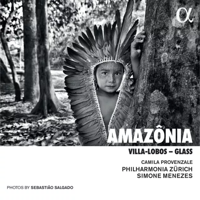 Amazonia. Villa-Lobos - Glass, Philharmonia Zurich; Simone Mene, audioCD, New, F