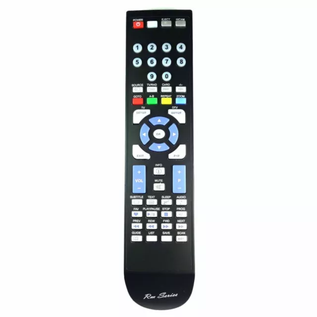 RM-Series TV Télécommande pour Avtex W163DR