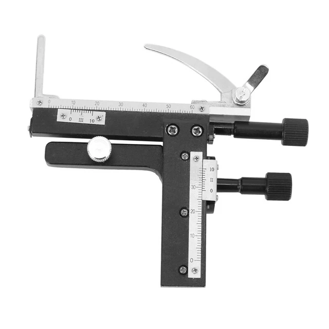 Microscope Vernier D'Étrier Mobile De L'Étape X-Y Mécanique Démontable Avec L'E6