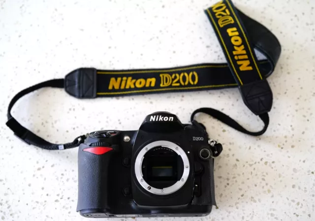Nikon D200 10.2 MP Digital SLR Camera - Black (Body Only)