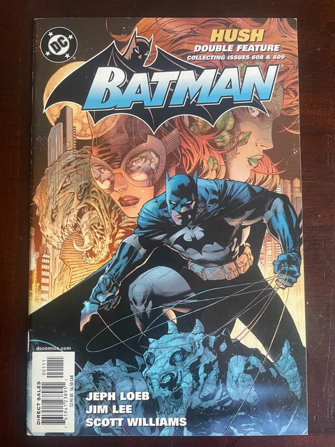 Batman Hush Double Feature #608 609 Reprint 2002 1st Appearance DC Jim Lee