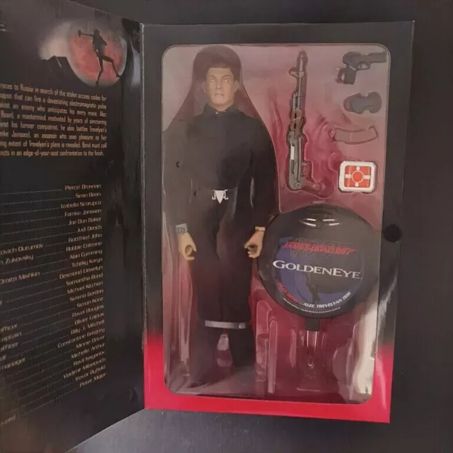 James Bond Alec Trevelyan Sean Bean Collectors-Doll 1:6 Skala 30cm Sideshow 3