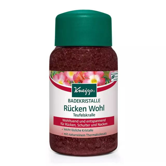 Kneipp Badekristalle Rücken Wohl Teufelskralle entspannend 500g