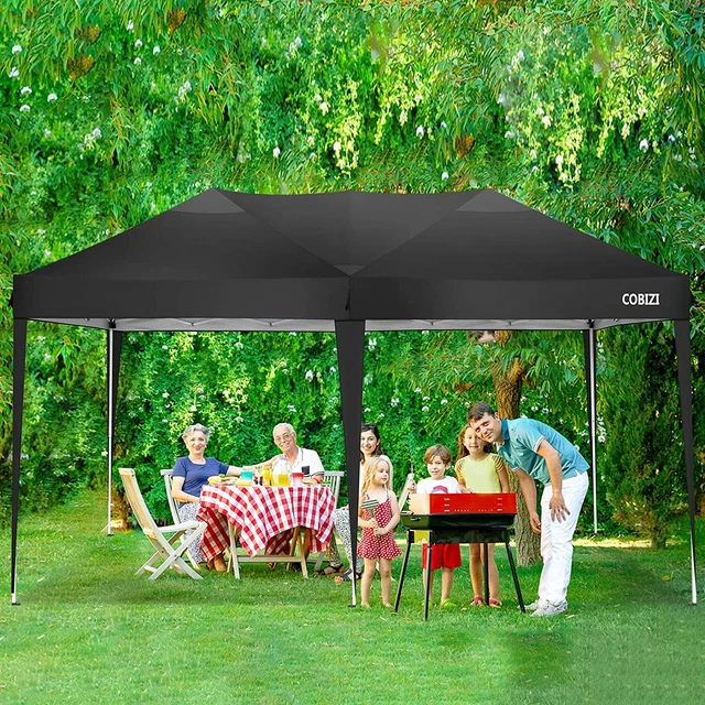 3x3/6m Pavillon Faltpavillon Gartenzelt UV-Schutz 50+ Pop-Up Zelt Partyzelt Neu 9