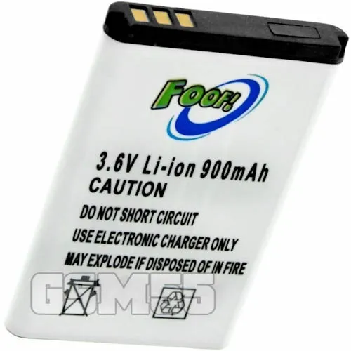 Batteria Ioni-Litio 900 mAh de tipo BL-5C per Nokia 3100