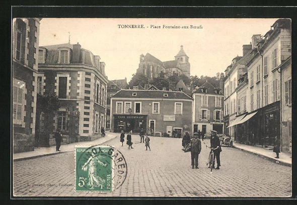 The Place de la République; at the feet of Marianne