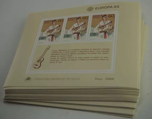 1985 Portugal Madeira; 100 Blocks Europa, postfrisch/MNH, Bl. 6, ME 1000,-