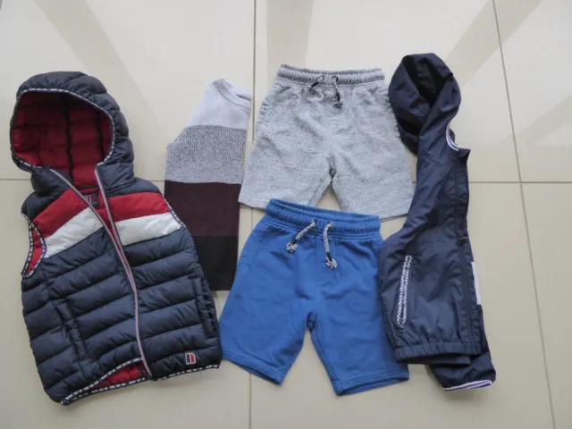 Boys Age 4 Years And 4 To 5 Years 5 Piece Clothes Bundle Various Brands