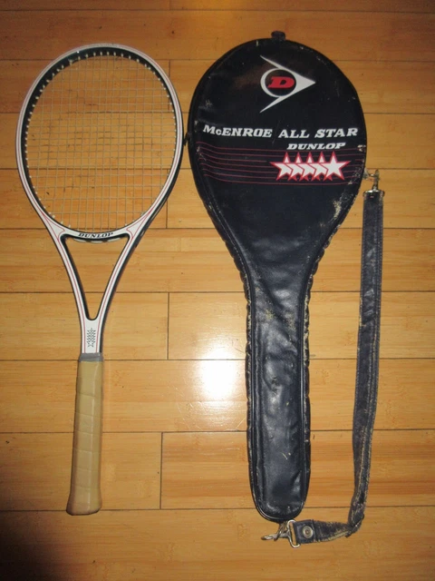 Raquette De Tennis Dunlop John McEnroe Autograph 2 - Taille 4 3/4 - Occasion