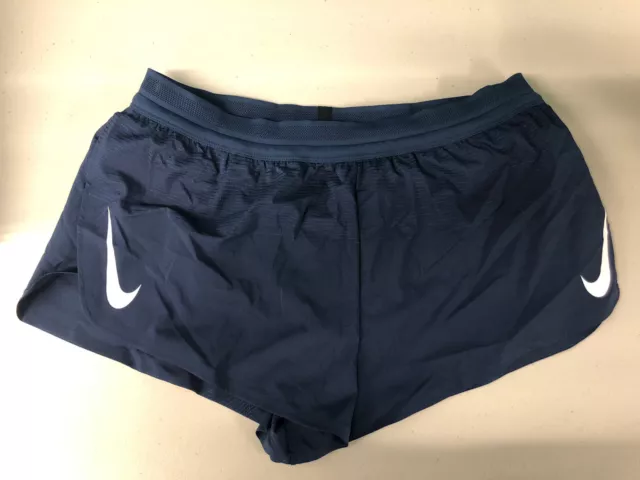 MENS NIKE AEROSWIFT Running Racing Shorts Orange 2 Inch AQ5257-803 $80 NEW  $69.00 - PicClick