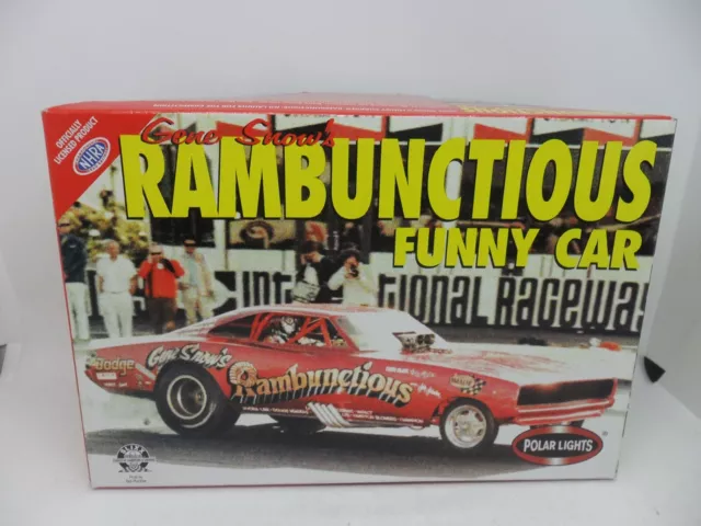 Polar Lights Dodge Supercharger Gene Snow's Rambunctions Funny Car 1/25
