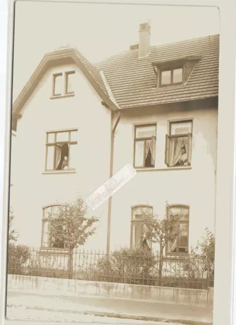 Haus Fassade Vorgarten   alte Fotokarte beschrieben und gest. Bielefeld  1913