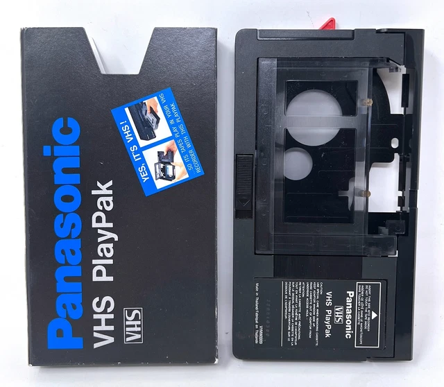 PANASONIC VHS PLAYPAK VHSC to VHS Motorized Adapter Converter VYMW0009