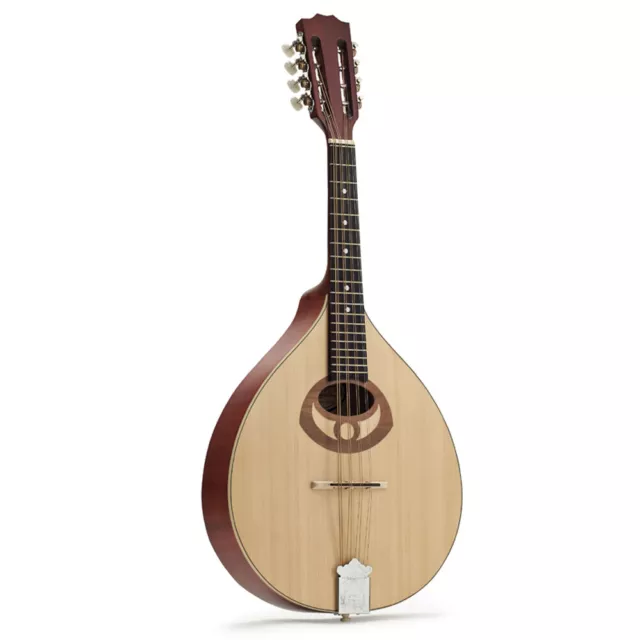 Mandola Tenor flacher Rücken portugiesischer Stil Schlitzkopfstock 19 Bund von Ozark 2