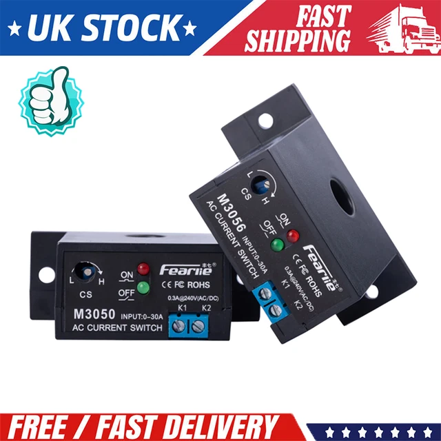 AC CURRENT SENSING Switch Induction Relay Inductor SelfPowered Sensing