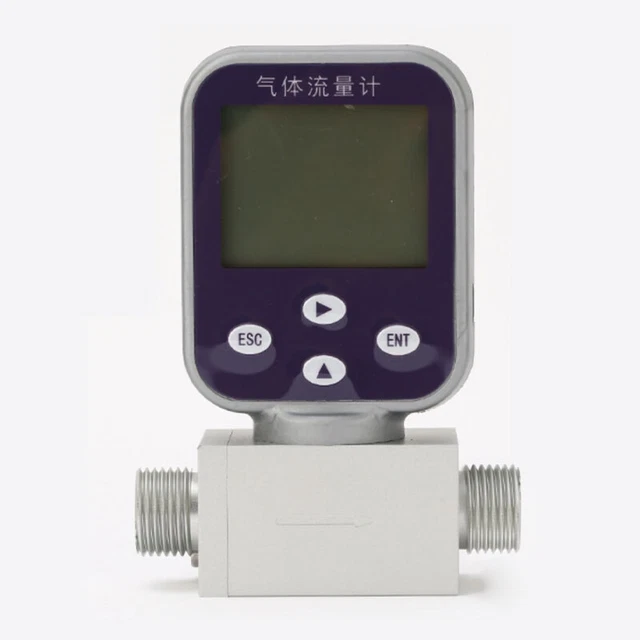 FLOW METER 0-50L/MIN Miniature Thermal Gas Flow Meter Mass Gas Tester ...