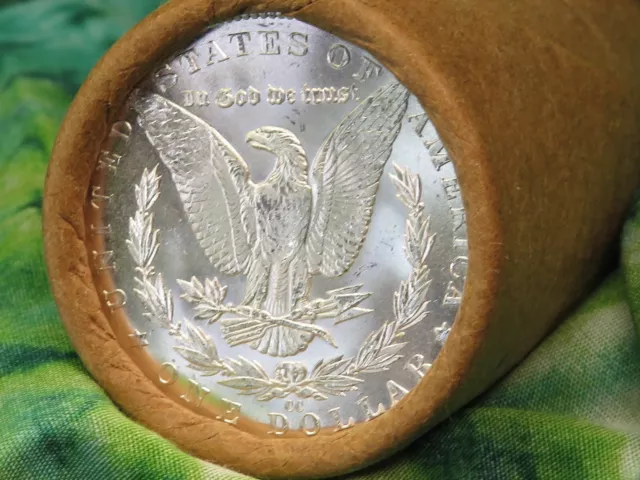 20 Coin Morgan Silver Dollar Roll CC END / CC END @CC167