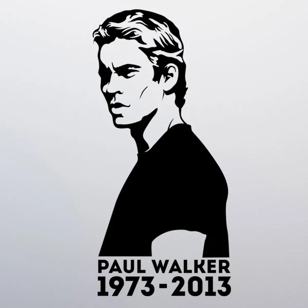 New Paul Walker Windows Car Jdm Novelty Vinyl Decal S vrogue.co