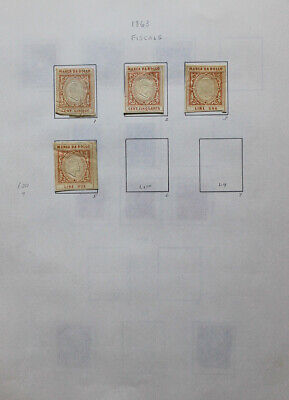 Italy Stamps Collection Lot of 300+ Old Time Revenues