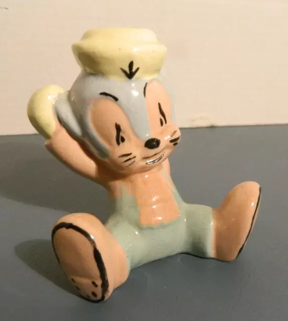 "Sniffles" Mouse Old Warner Brothers Cartoon Shaw Vintage Ceramic Figure