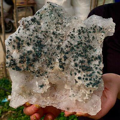 1.68LB  Natural Citrine cluster mineral specimen quartz crystal healing