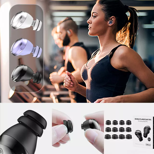 12Pcs Silicone Ear Tips for Samsung Galaxy Buds Pro Tips Noise Reduce Anti-~mj