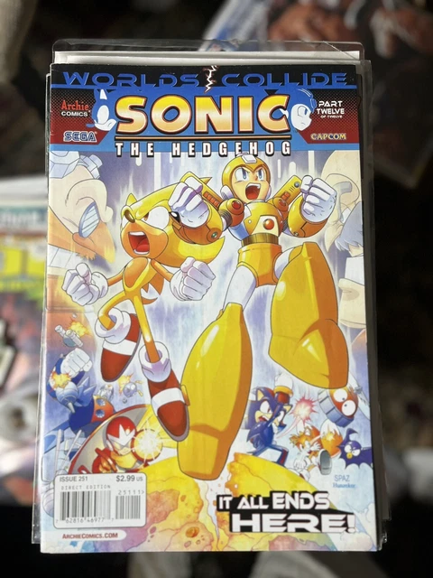 SONIC THE HEDGEHOG #251 (1993 Archie) Worlds Collide EUR 14,77 ...