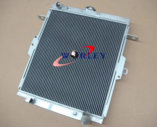ALUMINUM RADIATOR FOR TOYOTA LandCruiser Land Cruiser HDJ81 Diesel ...