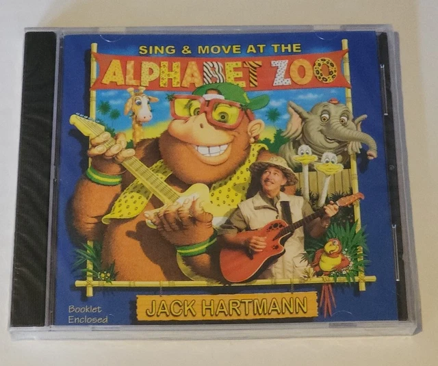 SING & MOVE At the Alphabet Zoo von Jack Hartmann (CD) NEU & VERSIEGELT