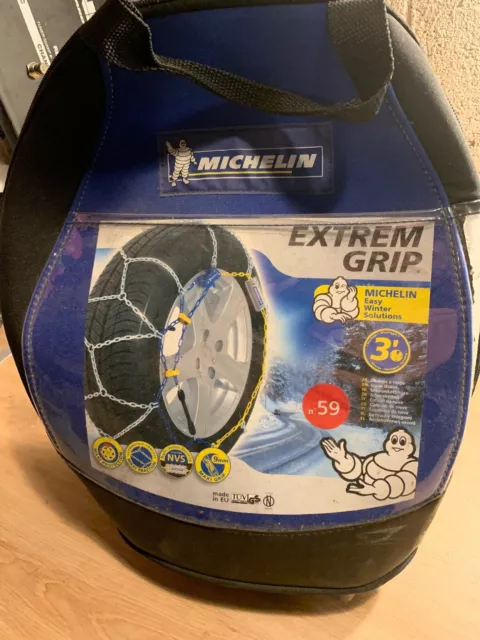 CHAINES A NEIGE Extrem Grip Michelin N59 Paire De Chaines Michelin N°59 EUR  39,99 - PicClick FR